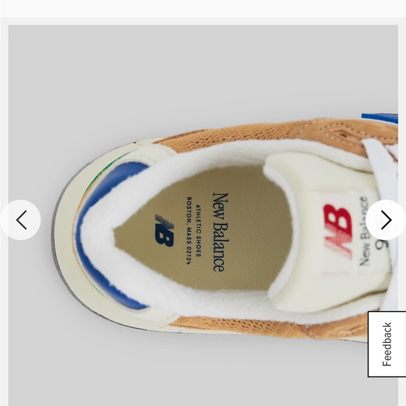 New Balance 998 Teddy Santis Orange/Royal rare great condition 8.5 men 10 women - Picture 5 of 10